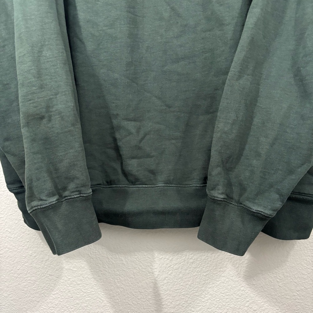 Brandy Melville John Galt Green Crewneck Sweater New York Baggy Oversized Casual - Picture 14 of 14